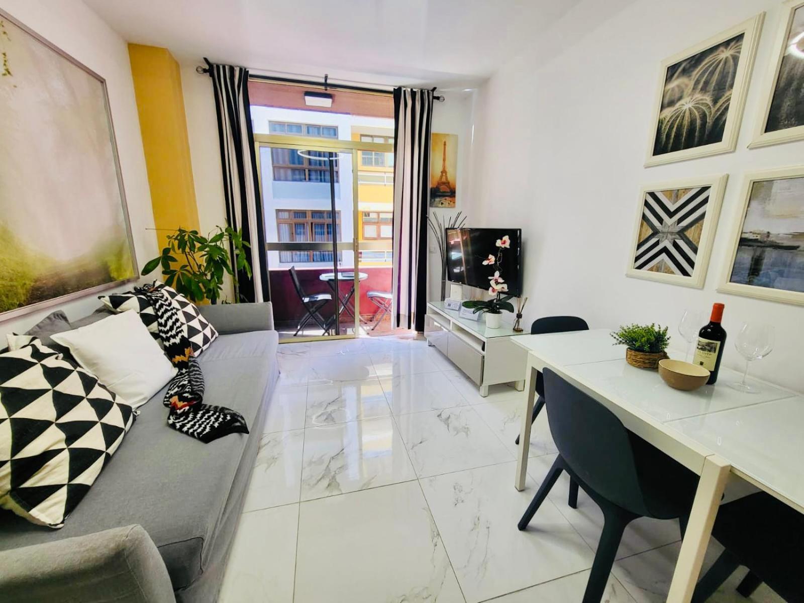 New 2 Bedrooms Gold Flat At Canteras With Balcony And Free Parking Apartment