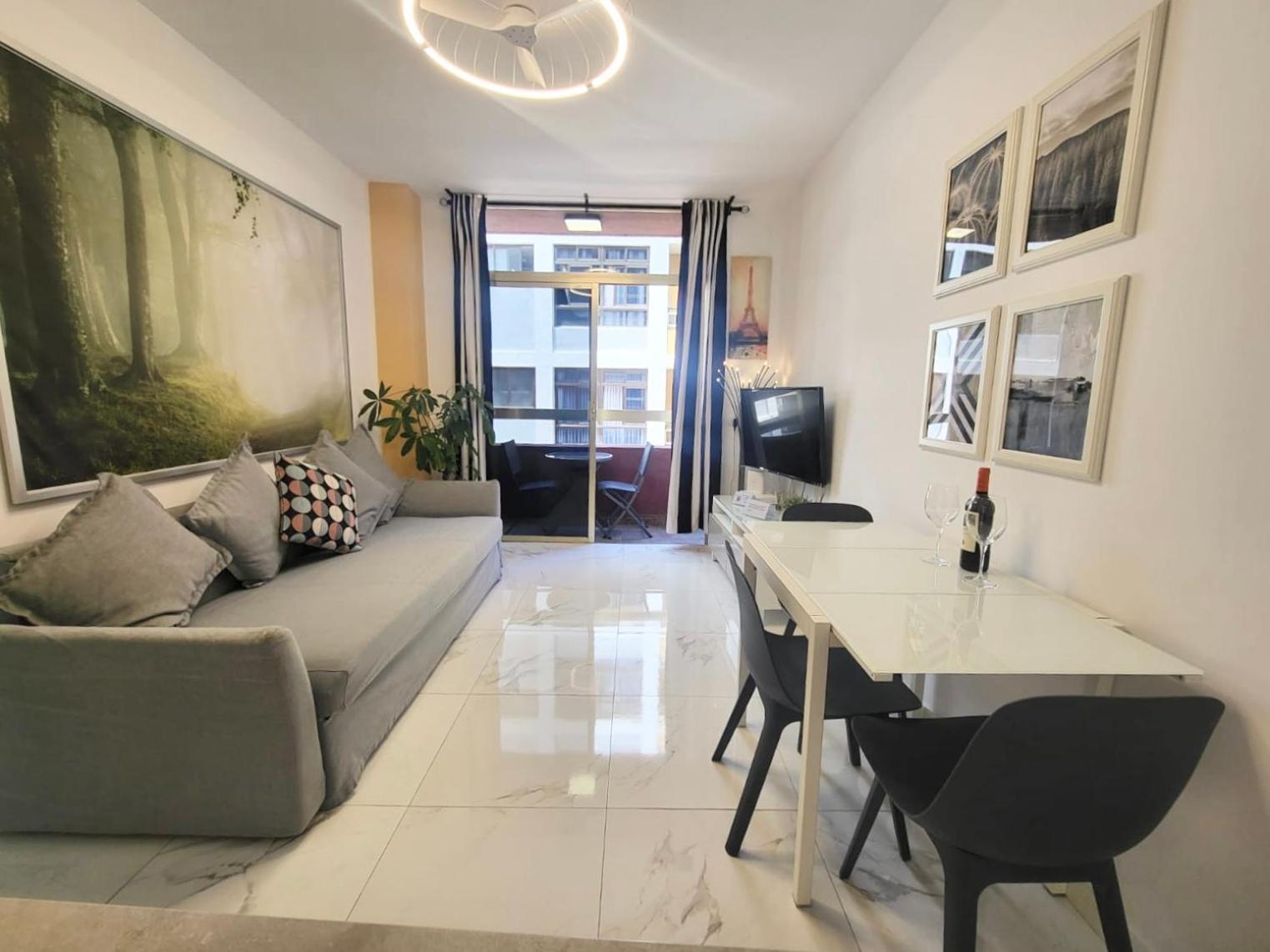 Apartament New 2 Bedrooms Gold Flat At Canteras With Balcony And Free Parking Las Palmas de Gran Canaria